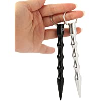 amathings Kubotan con anilla de seguridad y llavero (ergonómicos)